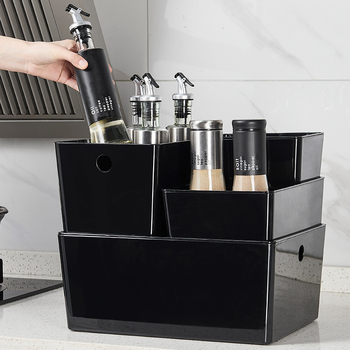 Xinqianxi πλαστικός κάδος αποθήκευσης - μοντέλο 1301-1305, επιτραπέζιο κουτί αποθήκευσης