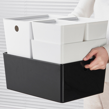 Xinqianxi πλαστικός κάδος αποθήκευσης - μοντέλο 1301-1305, επιτραπέζιο κουτί αποθήκευσης