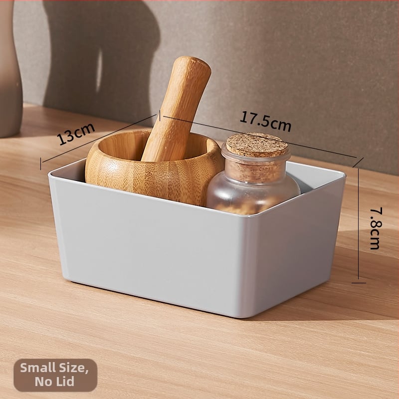 Xinqianxi πλαστικός κάδος αποθήκευσης - μοντέλο 1301-1305, επιτραπέζιο κουτί αποθήκευσης