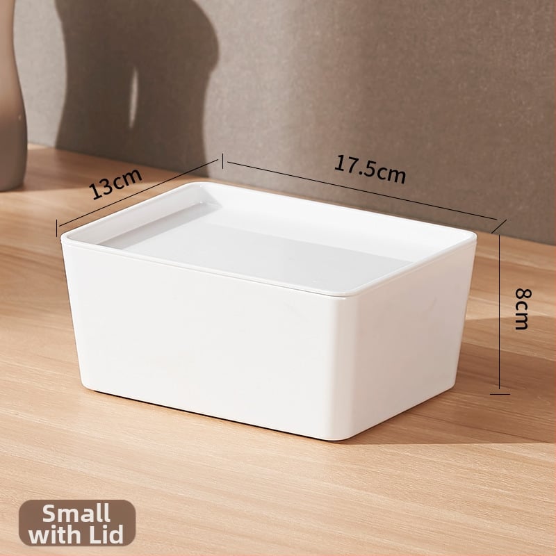 Xinqianxi πλαστικός κάδος αποθήκευσης - μοντέλο 1301-1305, επιτραπέζιο κουτί αποθήκευσης
