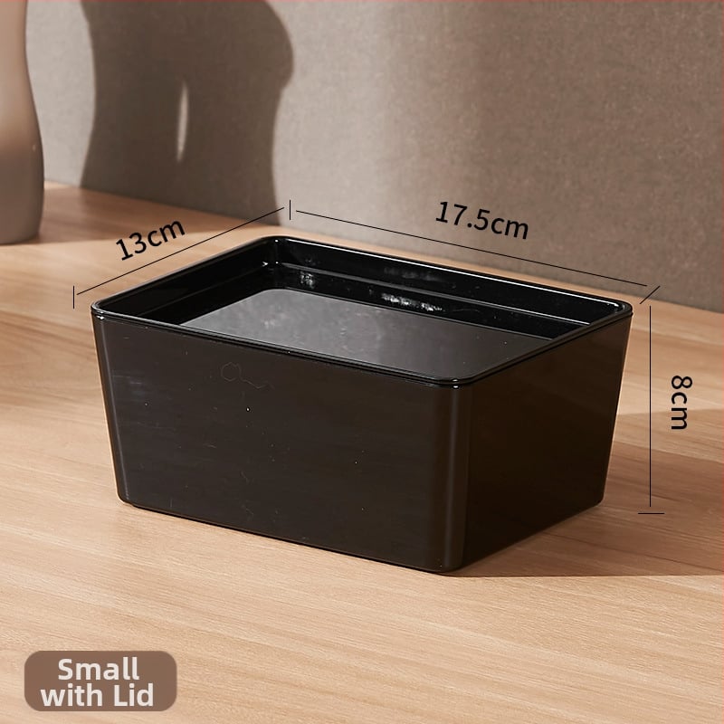 Xinqianxi πλαστικός κάδος αποθήκευσης - μοντέλο 1301-1305, επιτραπέζιο κουτί αποθήκευσης
