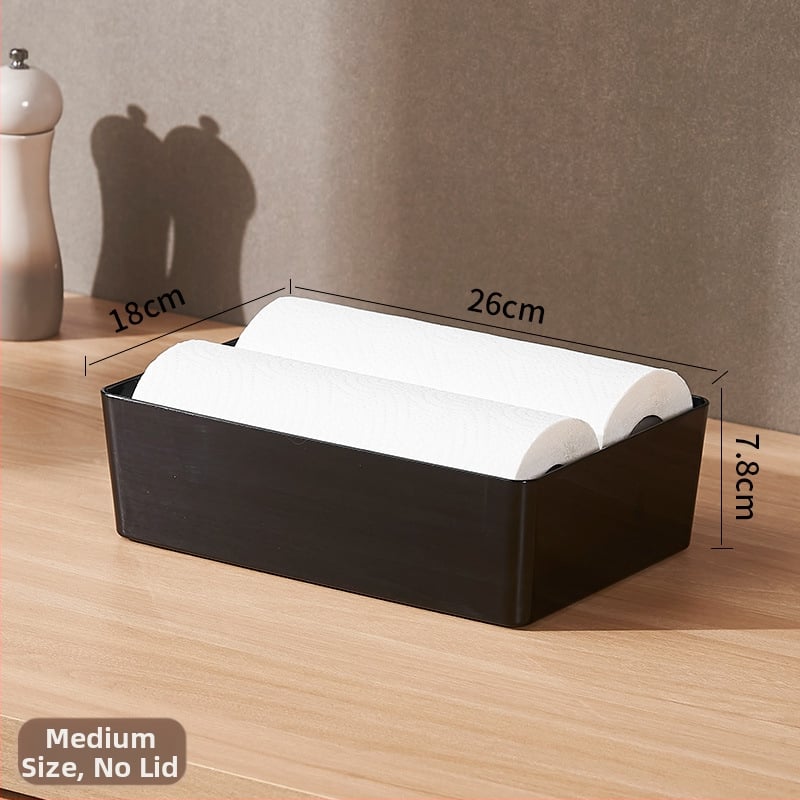 Xinqianxi πλαστικός κάδος αποθήκευσης - μοντέλο 1301-1305, επιτραπέζιο κουτί αποθήκευσης