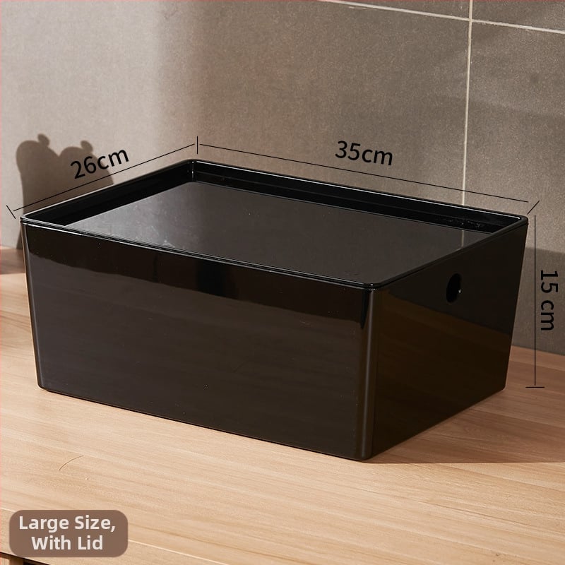 Xinqianxi πλαστικός κάδος αποθήκευσης - μοντέλο 1301-1305, επιτραπέζιο κουτί αποθήκευσης