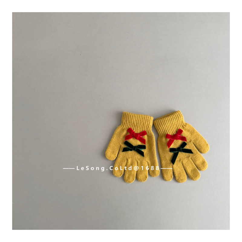 Παιδικά κορεατικού στυλ γάντια με πέντε δάχτυλα, διαχωρισμένα δάχτυλα, unisex, χειμερινά, ζεστασιά και συμβατότητα αφής, για παιδιά 1–6 ετών