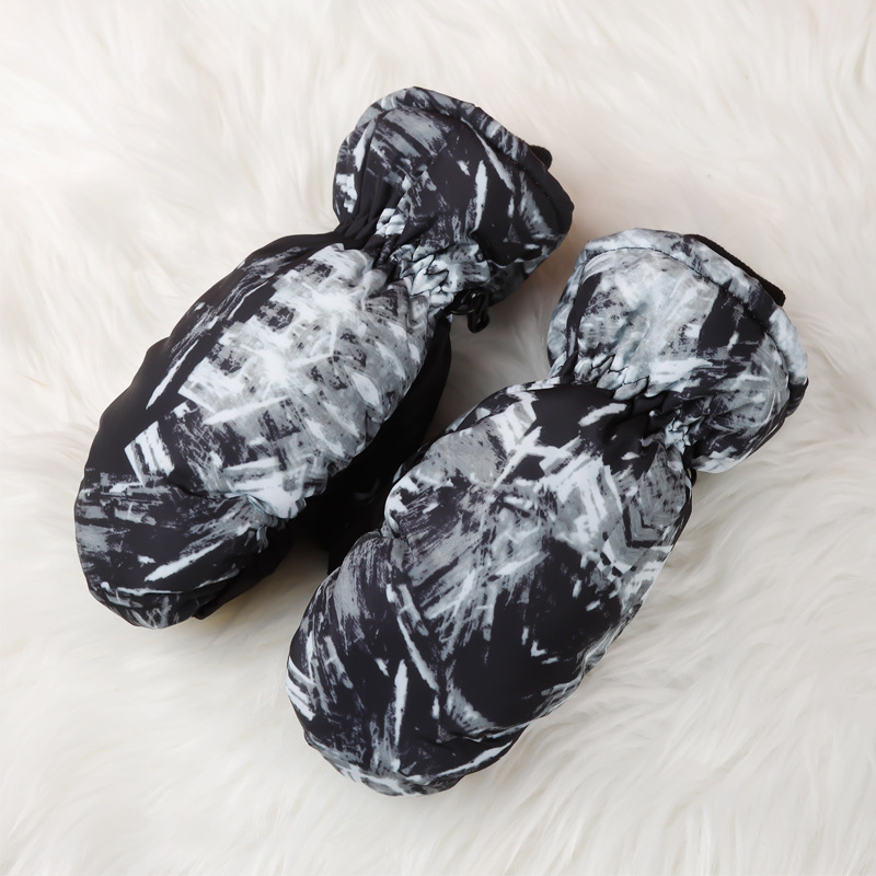 Παιδικές γάντες σκι – unisex, νάιλον, ζεστές, καρτούν μοτίβο, ηλικίες 3–10