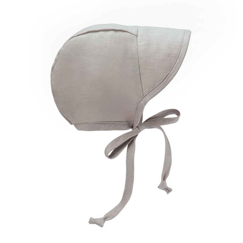 Dječja kapa za zaštitu od sunca s zaštitom za uši, kupolasti stil, prozračna mješavina lana i viskoze, kratka rubna rubnica, ljeto 2025