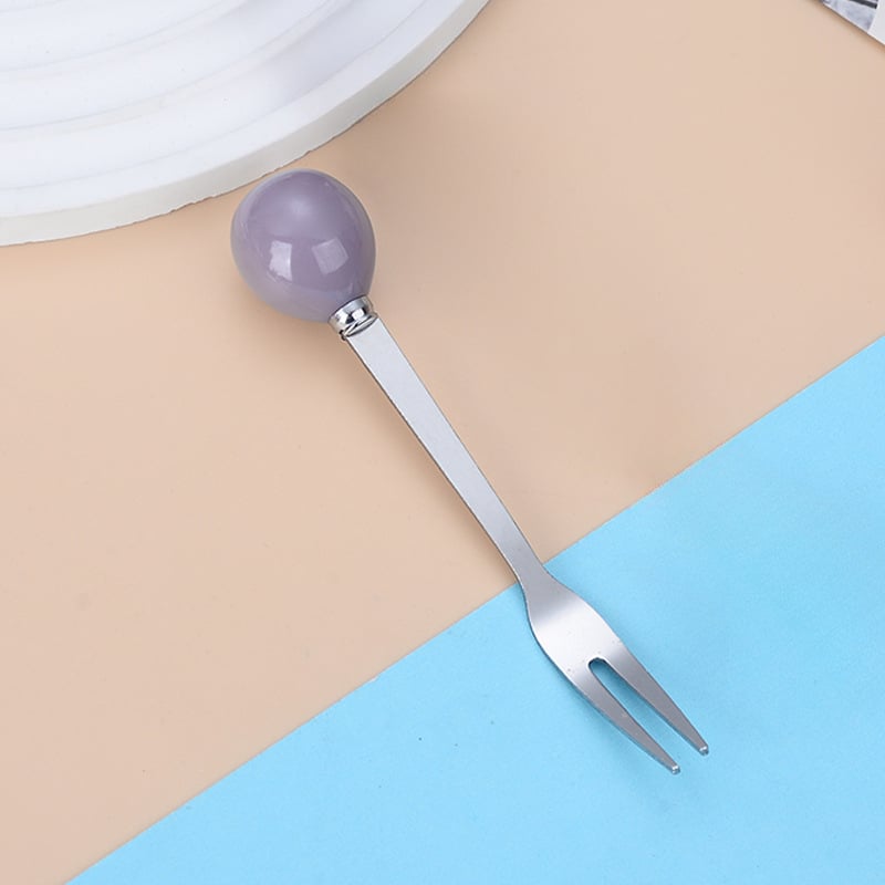 Κουτάλι από ανοξείδωτο ατσάλι με σχέδιο Cartoon Ball – μοντέρνο μινιμαλιστικό στυλ, καθρέφτης φινίρισμα, δυνατότητα εκτύπωσης λογότυπου