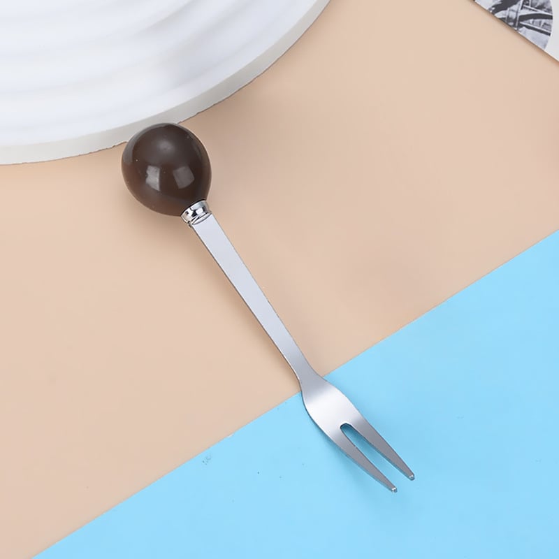 Κουτάλι από ανοξείδωτο ατσάλι με σχέδιο Cartoon Ball – μοντέρνο μινιμαλιστικό στυλ, καθρέφτης φινίρισμα, δυνατότητα εκτύπωσης λογότυπου