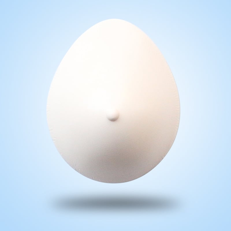 Silikonska proteza za dojke nakon operacije, produženi oblik, standardna debljina, postupak obrade 5–7 dana