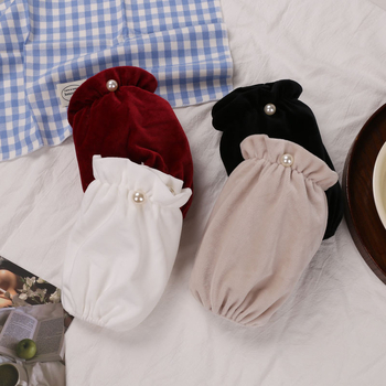 Manșete pentru brațe - Poliester, stil japonez, model monocrom, pentru copii, adolescenți și adulți (protecție împotriva murdăriei)