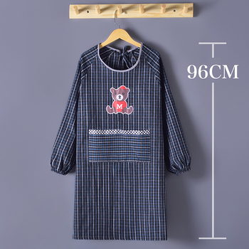 Ποδιά με μακριά μανίκια, βαμβακερό ύφασμα, αντι-λιπαντικό και αντιβρωμιά, καρτούν στυλ, μοτίβο καρτούν/ανίμε