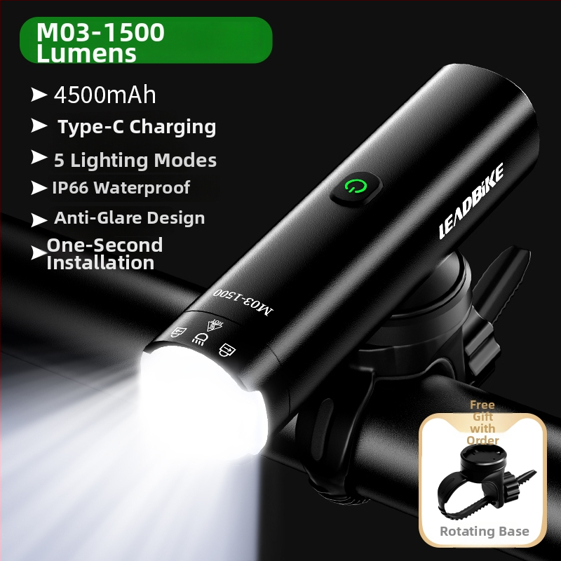 Μπροστινό φανάρι ποδηλάτου με υψηλό φωτισμό για δρόμικά και ορεινά ποδήλατα; Φανάρι νυχτερινής οδήγησης; Κωδικός: F97TSSHJ966MMM; Μάρκα: Άλλο; Εγχώριο προϊόν