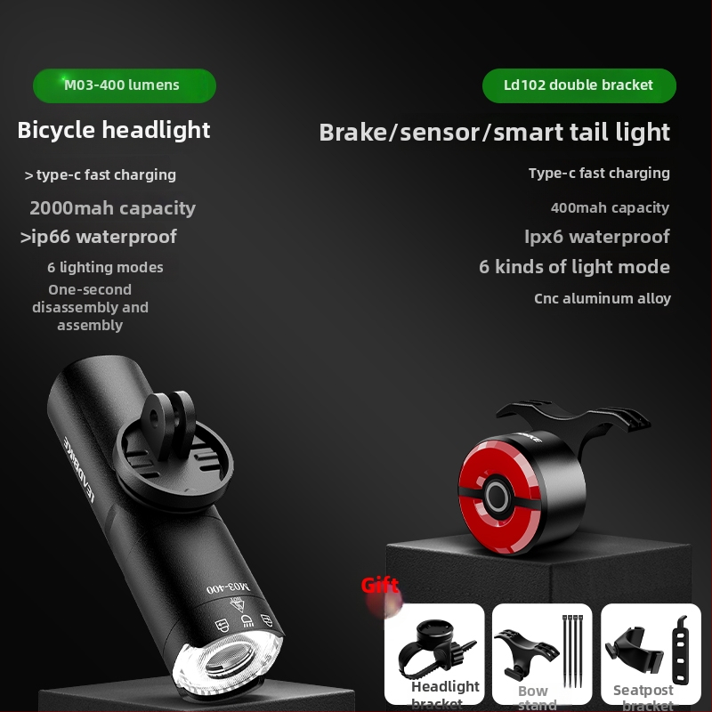 Μπροστινό φανάρι ποδηλάτου με υψηλό φωτισμό για δρόμικά και ορεινά ποδήλατα; Φανάρι νυχτερινής οδήγησης; Κωδικός: F97TSSHJ966MMM; Μάρκα: Άλλο; Εγχώριο προϊόν