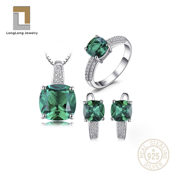 Set nakita: prsten, ogrlica i naušnice od srebra 925, na kutijasti lanac – motivi Srce, Kapljica, Zvono