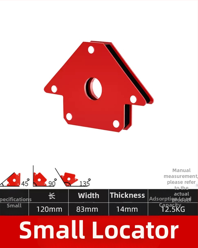 Spēcīga magnētiskā zemējuma skava metināšanas iekārtām – jaudīga magnētiskā fiksējošā galva, ārkārtīgi izturīga