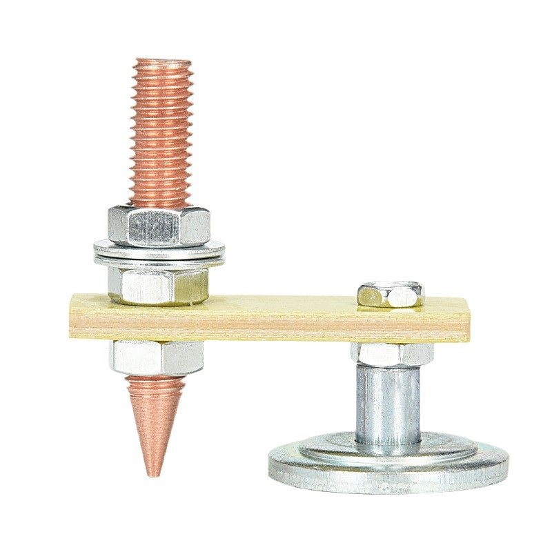 Spēcīga magnētiskā zemējuma skava metināšanas iekārtām – jaudīga magnētiskā fiksējošā galva, ārkārtīgi izturīga