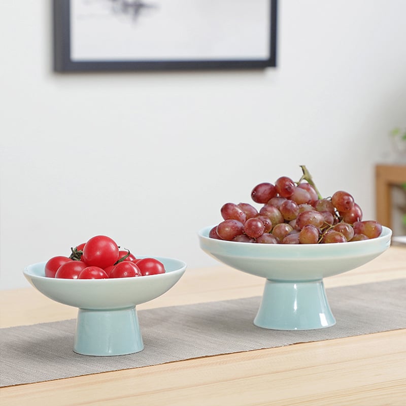 Порцеланова плодова чиния в новокитайски стил — марка Autumn Leaves Fall, високо качество