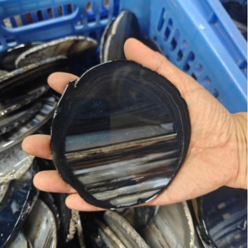 Agaatviilud — looduslikud maastikuviljed ja tuule kellade viilud ehtedeks ja joogialustele, ebatavaline kuju, kohandamine saadaval