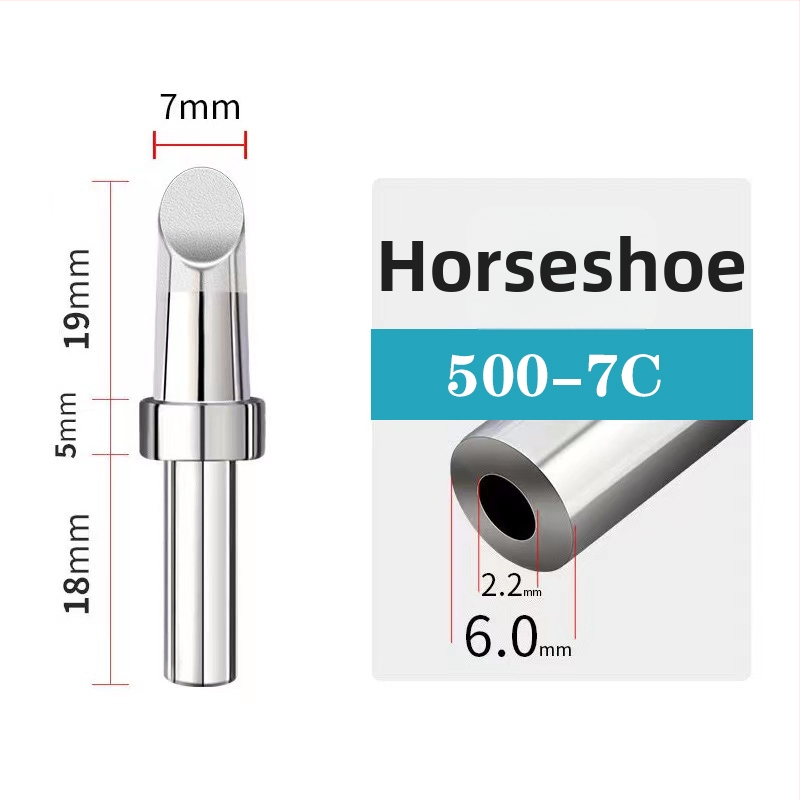 205H unutarnje grijanje vrh za spajanje, potkova-oblika oštrice, konstantna temperatura 500, USB automatska spajalica