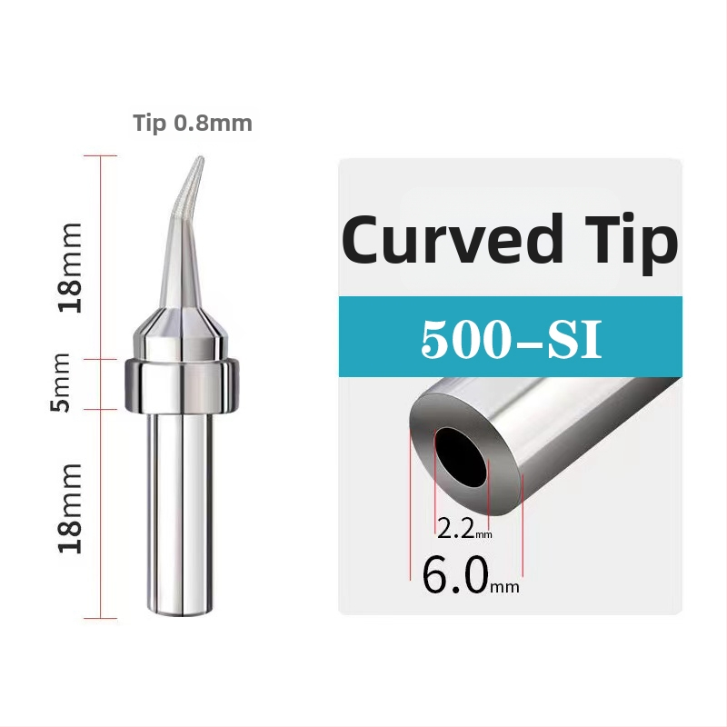 205H unutarnje grijanje vrh za spajanje, potkova-oblika oštrice, konstantna temperatura 500, USB automatska spajalica