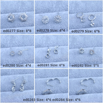 Обeци, медни, електроплатени, геометричен дизайн, корейски стил, пролет 2025