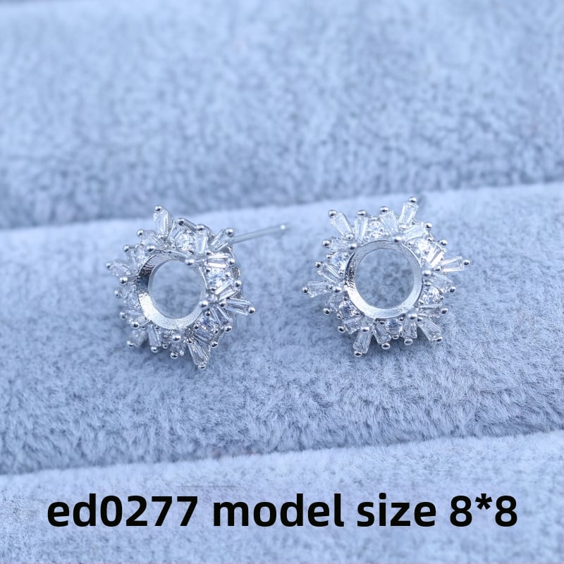 Обeци, медни, електроплатени, геометричен дизайн, корейски стил, пролет 2025