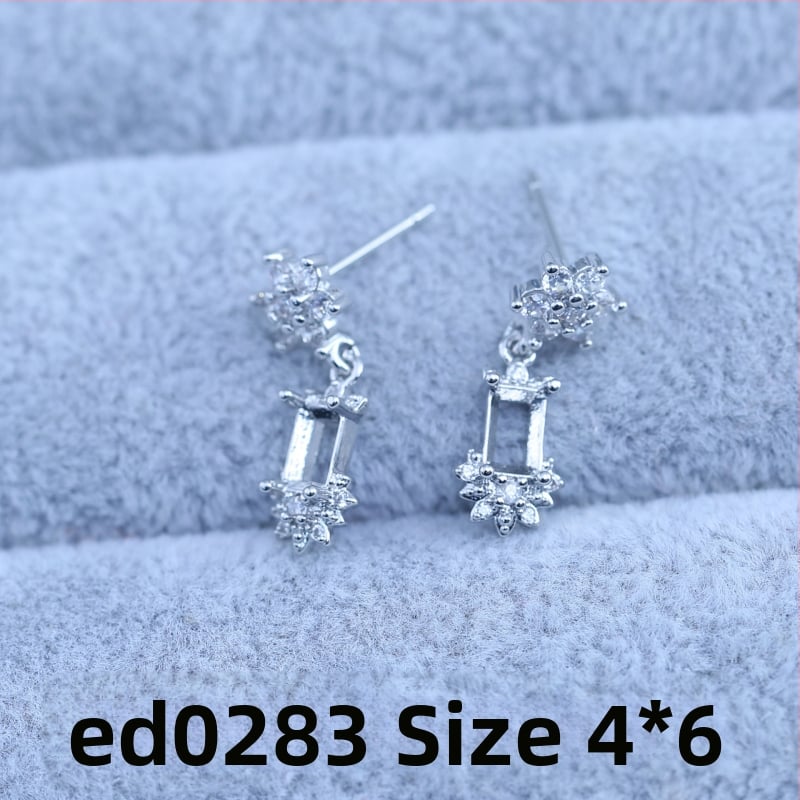 Обeци, медни, електроплатени, геометричен дизайн, корейски стил, пролет 2025