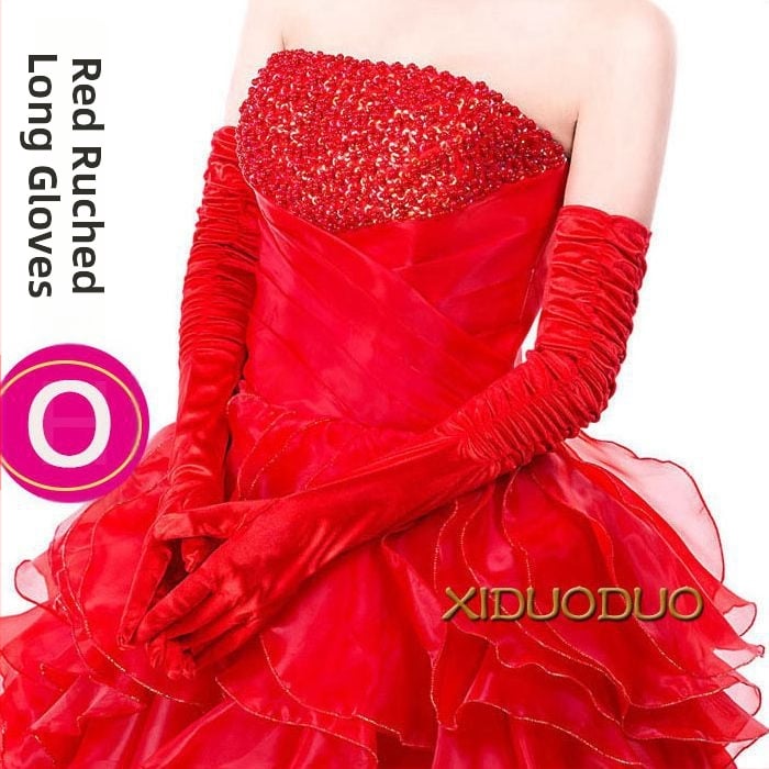 Kāzu cimdi no mežģīnēm, garie un plānie, mežģīņu materiāls (Zīmols: Unique; Noliktavā; Vasaras 2021)