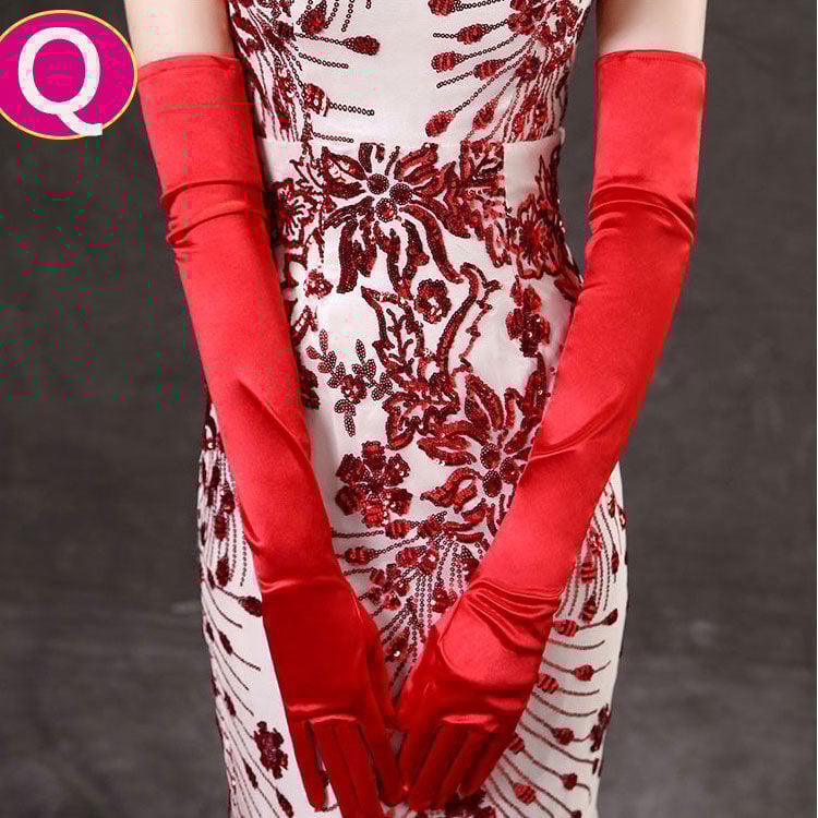 Kāzu cimdi no mežģīnēm, garie un plānie, mežģīņu materiāls (Zīmols: Unique; Noliktavā; Vasaras 2021)