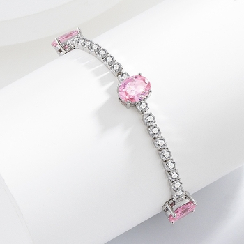 Геометрична гривна, сребърно покритие, електроплатиране, унисекс бижу за ръка