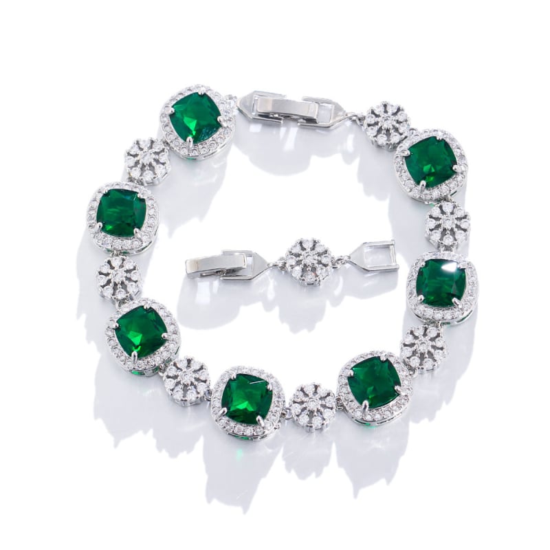 Гривна от месинг с електроплатиране — марка Win, модел S0246, дамска, сладък стил, геометричен дизайн.