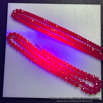 Рубинови корундови мъниста – различни форми, рязани и полирани, свободни скъпоценни камъни