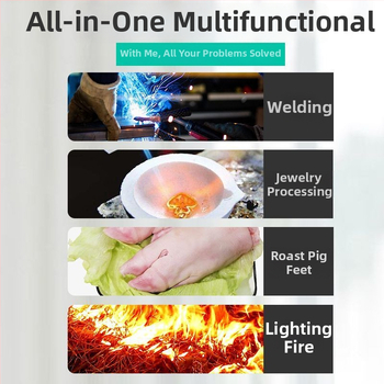 Unikalus varinis juvelyrinis suvirinimo degiklis — aukštos temperatūros liepsna lydyti auksą ir sidabrą