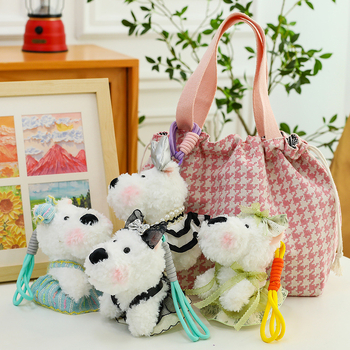 West Highland White Terrier plišani ključni lančić – kratka pliš, PP punjenje