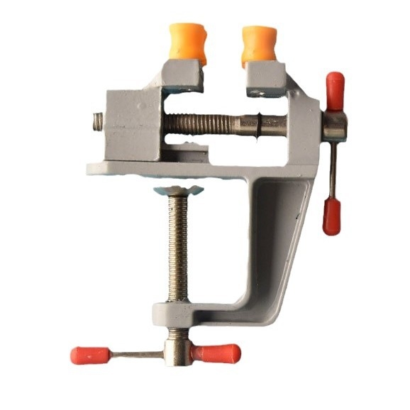 Mini galda preses ar alumīnija sakausējuma korpusu valriekstu pērlēm — knaģu spraudnis un valriekstu turētājs