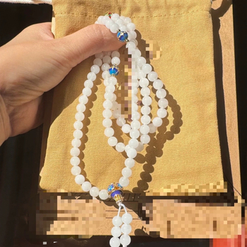Brățară din jad cu 108 mărgele, Hetian și Kunlun jad, unisex, accesoriu de mână