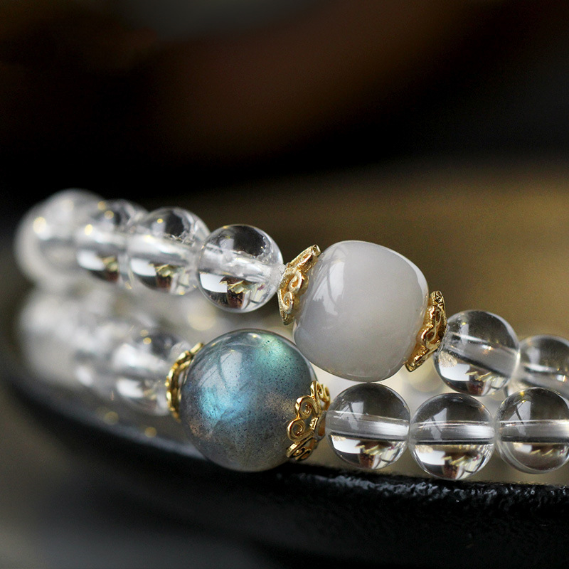Narukvica Zhanteng Jewelry Ručno izrađena Bijeli Kristal Originalni Dizajn