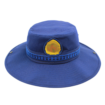 Тренировъчна шапка с купол, полиестер-памучна смес, широка козирка, за спорт и открито