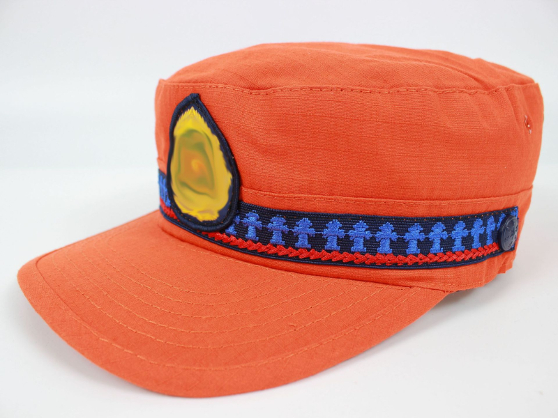 Тренировъчна шапка с купол, полиестер-памучна смес, широка козирка, за спорт и открито