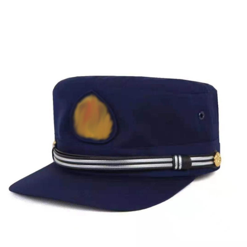 Тренировъчна шапка с купол, полиестер-памучна смес, широка козирка, за спорт и открито