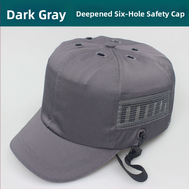 Βαμβακερό καπέλο προστασίας σε στυλ μπέιζμπολ, διαπνέόμενο και ελαφρύ, με υψηλή κορώνα και κοντό γείσο, δυνατότητα λογότυπου