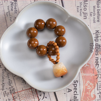 Βραχιόλι Bodhi από σπόρους – Χειροποίητο, Απλό Unisex, Σχέδιο με 8 κόκκους