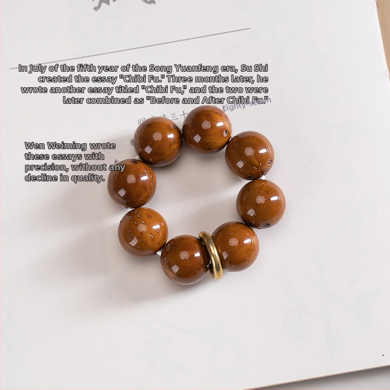 Βραχιόλι Bodhi από σπόρους – Χειροποίητο, Απλό Unisex, Σχέδιο με 8 κόκκους