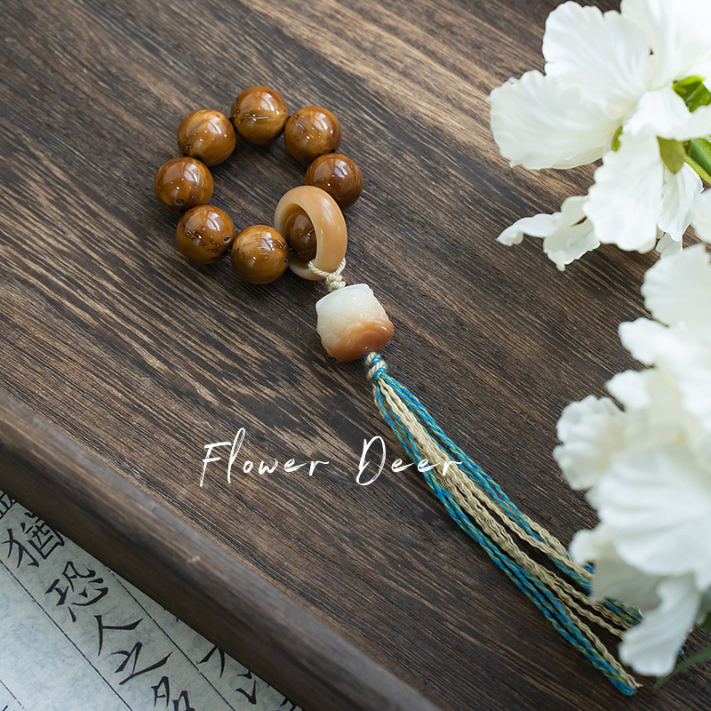 Βραχιόλι Bodhi από σπόρους – Χειροποίητο, Απλό Unisex, Σχέδιο με 8 κόκκους