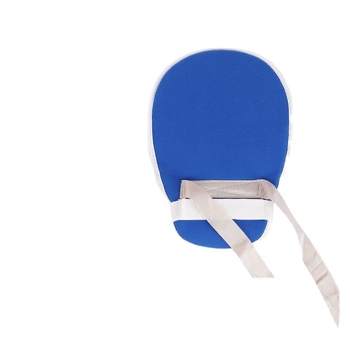 Apsauginės pirštinės lovoje gulintiems vyresnio amžiaus žmonėms su demencija — nuo įbrėžimų, kvėpuojanti medvilnė, modelis 125, delnoms, infraraudonųjų spindulių šildymas