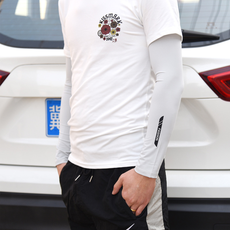 Μανίκια προστασίας από τον ήλιο με Ice Silk, άνετη εφαρμογή, ύφασμα νάιλον >96%, εξωτερική χρήση (ψάρεμα, οδήγηση)