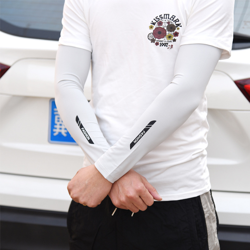 Μανίκια προστασίας από τον ήλιο με Ice Silk, άνετη εφαρμογή, ύφασμα νάιλον >96%, εξωτερική χρήση (ψάρεμα, οδήγηση)