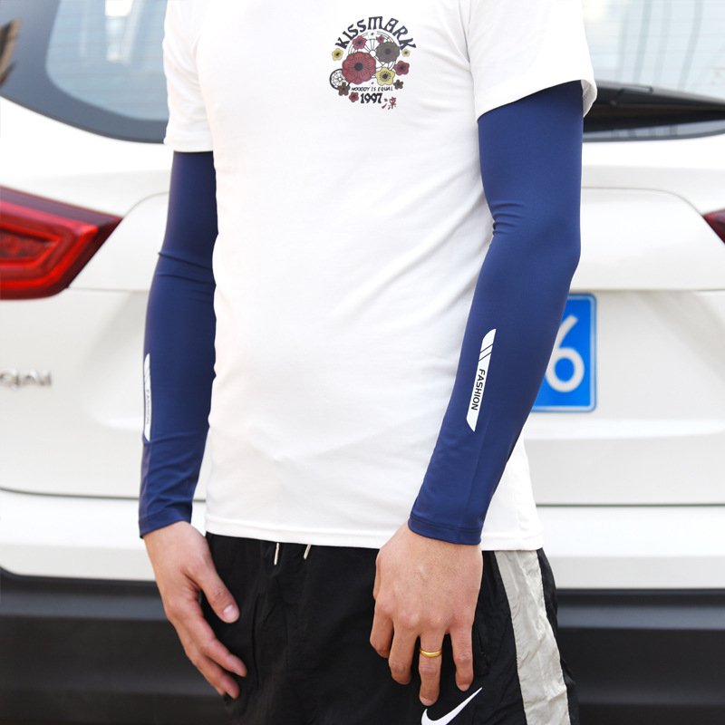 Μανίκια προστασίας από τον ήλιο με Ice Silk, άνετη εφαρμογή, ύφασμα νάιλον >96%, εξωτερική χρήση (ψάρεμα, οδήγηση)