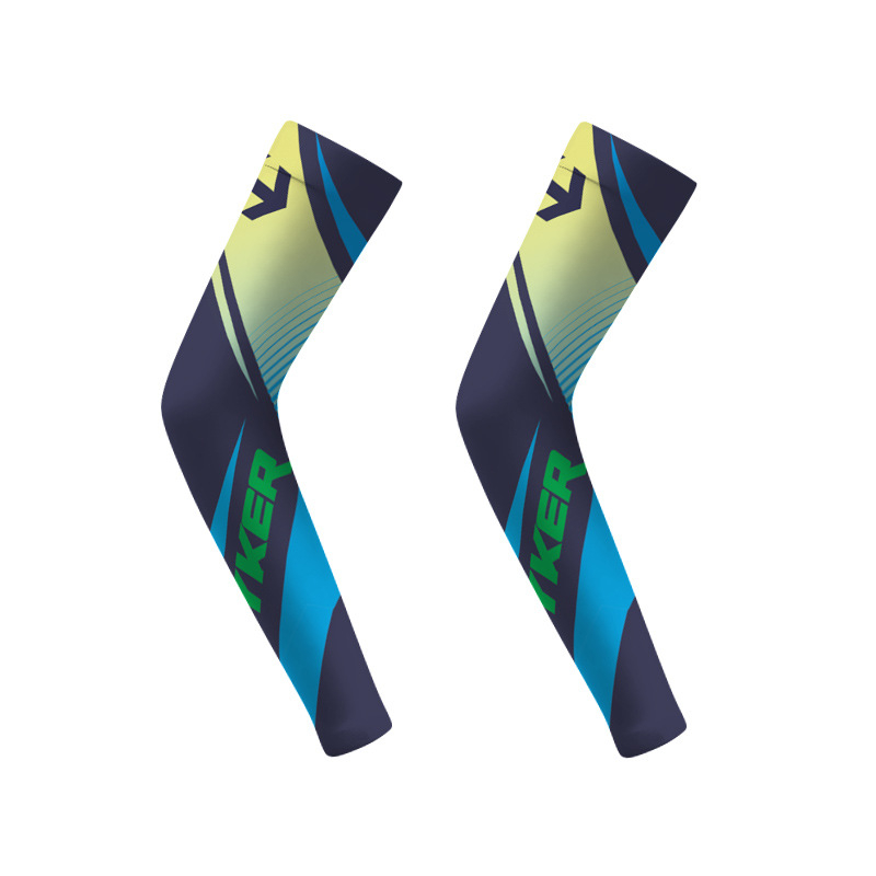 Moon Bear Ice Silk μανίκια για τον βραχίονα για ποδηλασία και υπαίθριες δραστηριότητες – προστασία από τον ήλιο, καλοκαίρι 2023, ύφασμα Ice Silk (πολυεστέρας), ελαστικό έως 10%