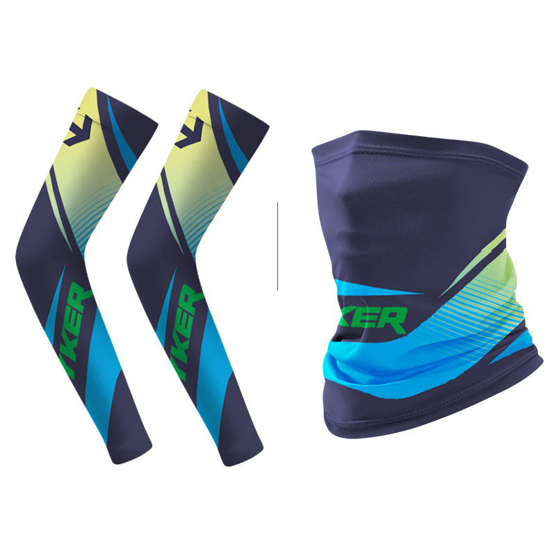 Moon Bear Ice Silk μανίκια για τον βραχίονα για ποδηλασία και υπαίθριες δραστηριότητες – προστασία από τον ήλιο, καλοκαίρι 2023, ύφασμα Ice Silk (πολυεστέρας), ελαστικό έως 10%